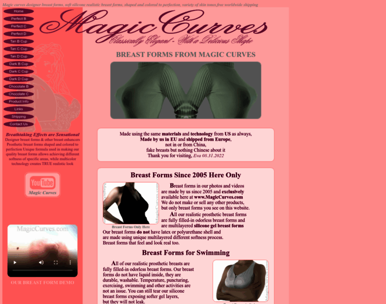 Magiccurves.com thumbnail