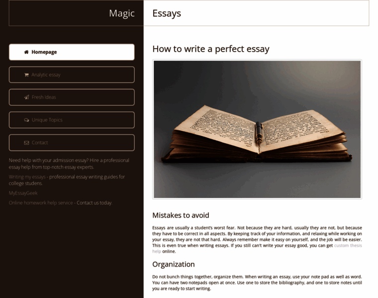 Magicessays.net thumbnail
