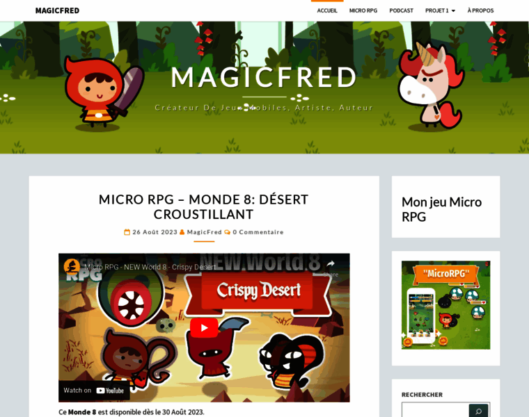 Magicfred.com thumbnail
