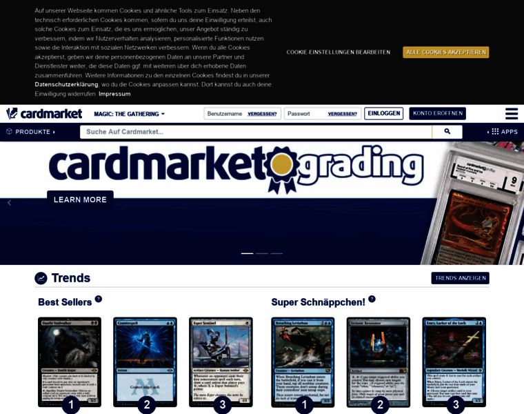 Magickartenmarkt.de thumbnail