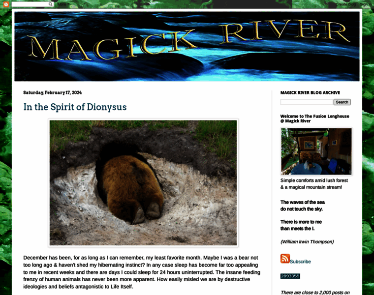 Magickriver.org thumbnail