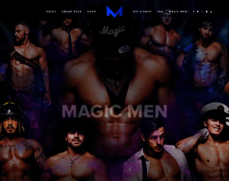 Magicmenlive.com thumbnail