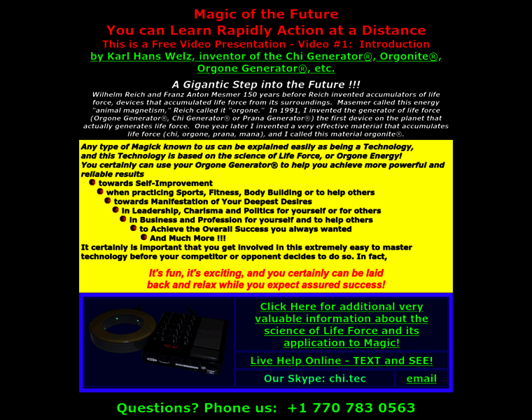 Magicofthefuture.com thumbnail