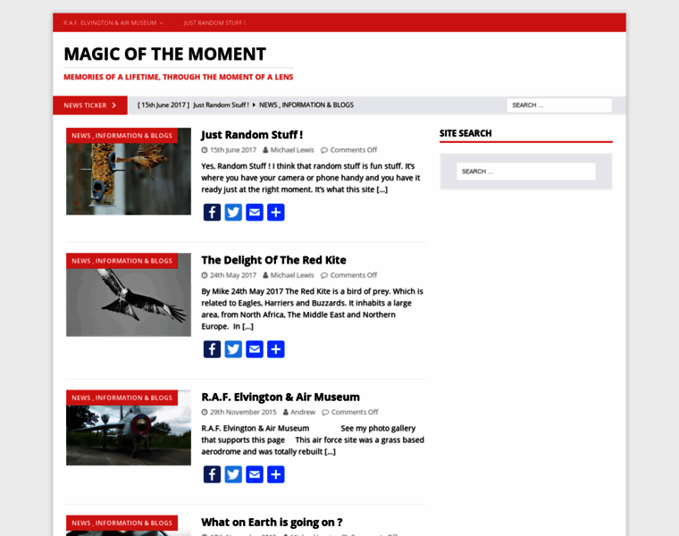Magicofthemoment.com thumbnail