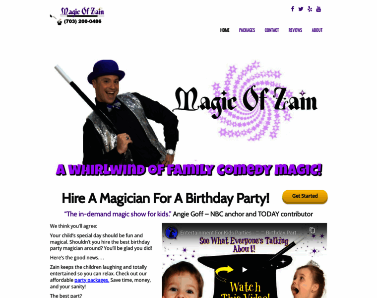 Magicofzain.com thumbnail