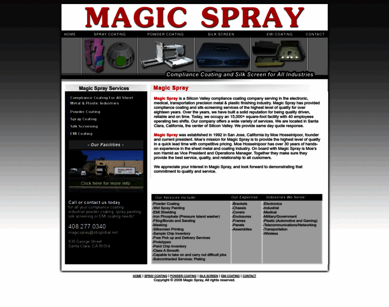 Magicspray.net thumbnail