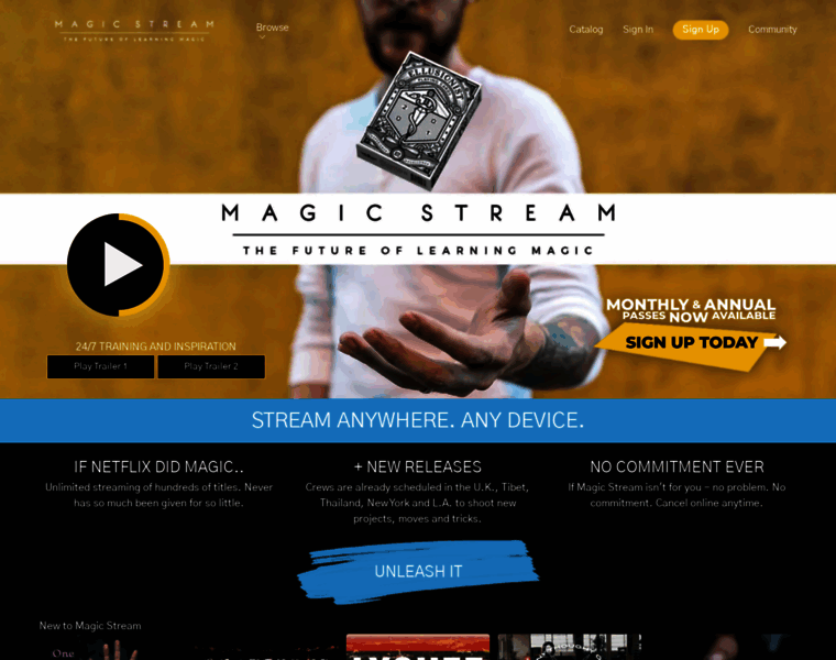 Magicstream.com thumbnail