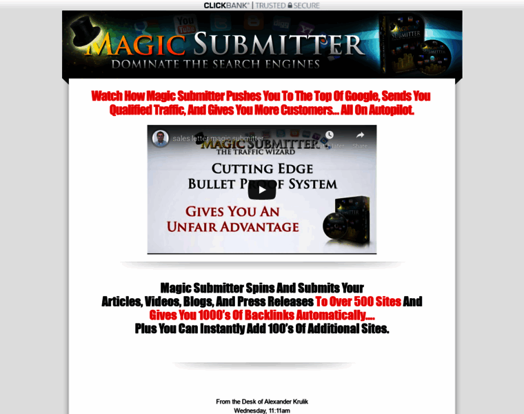 Magicsubmitterexpert.com thumbnail