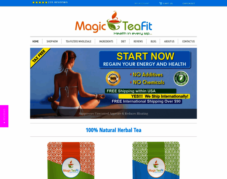 Magicteafit.com thumbnail