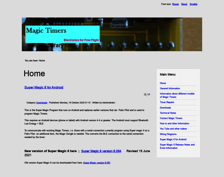Magictimers.com thumbnail