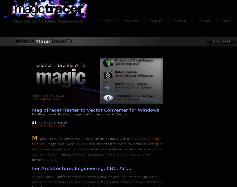 Magictracer.com thumbnail