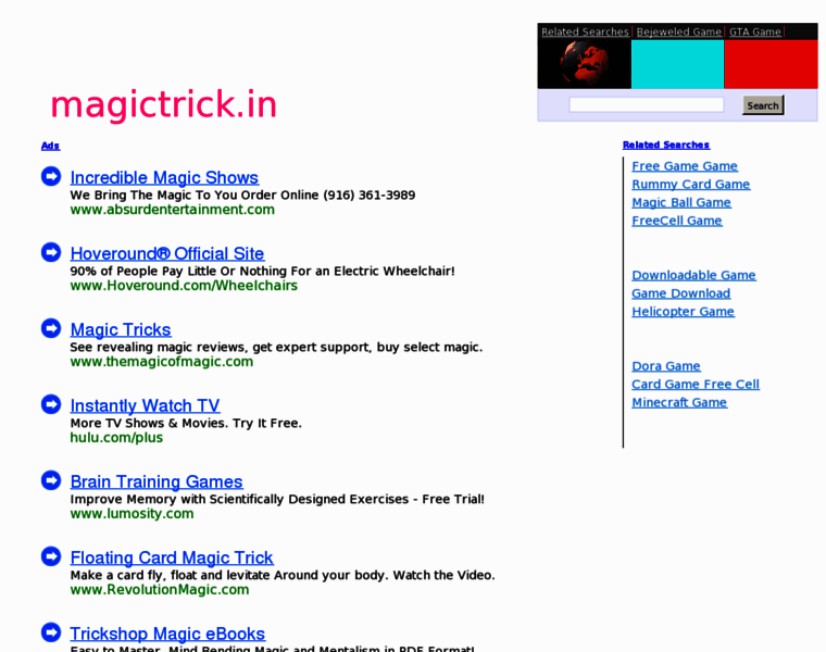 Magictrick.in thumbnail