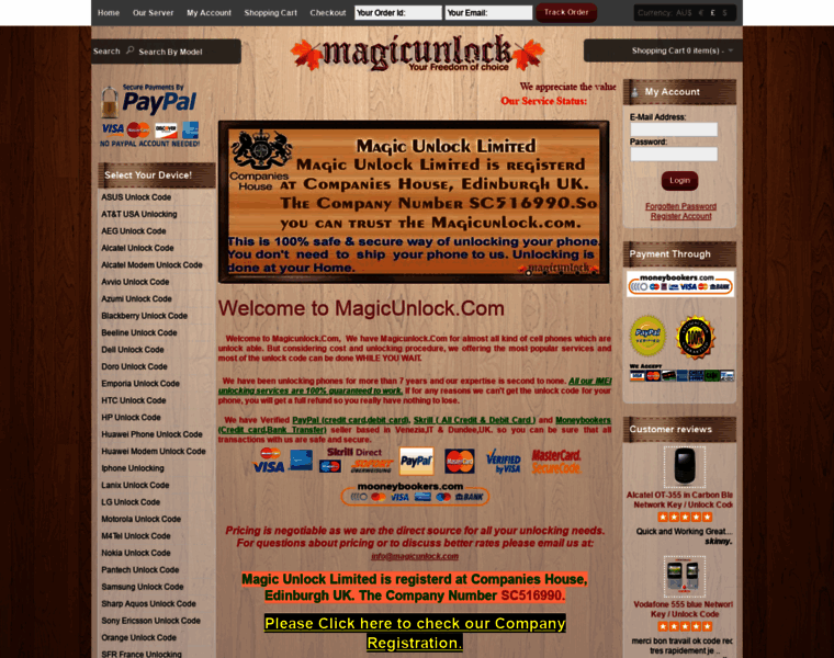 Magicunlock.com thumbnail