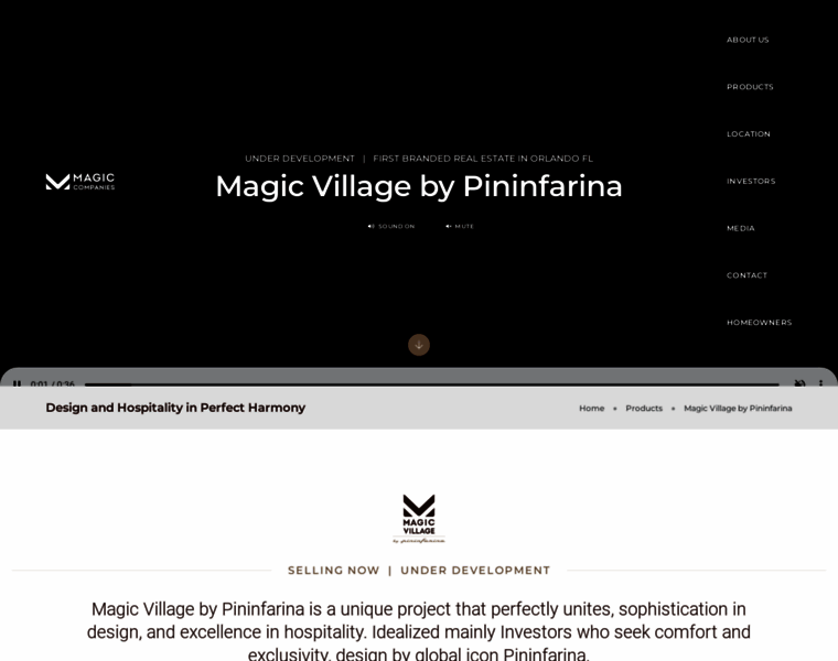 Magicvillagebypininfarina.com thumbnail