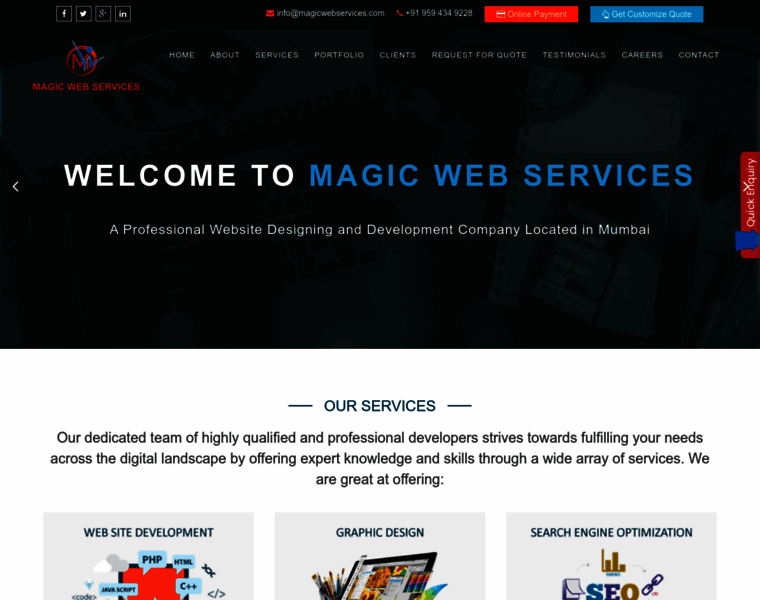 Magicwebservices.com thumbnail Magicwebservices.com thumbnail