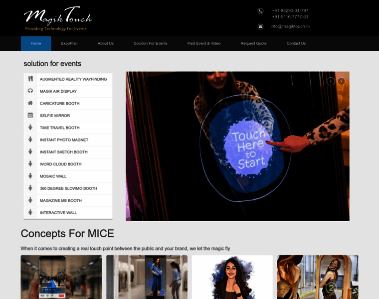 Magiktouch.in thumbnail