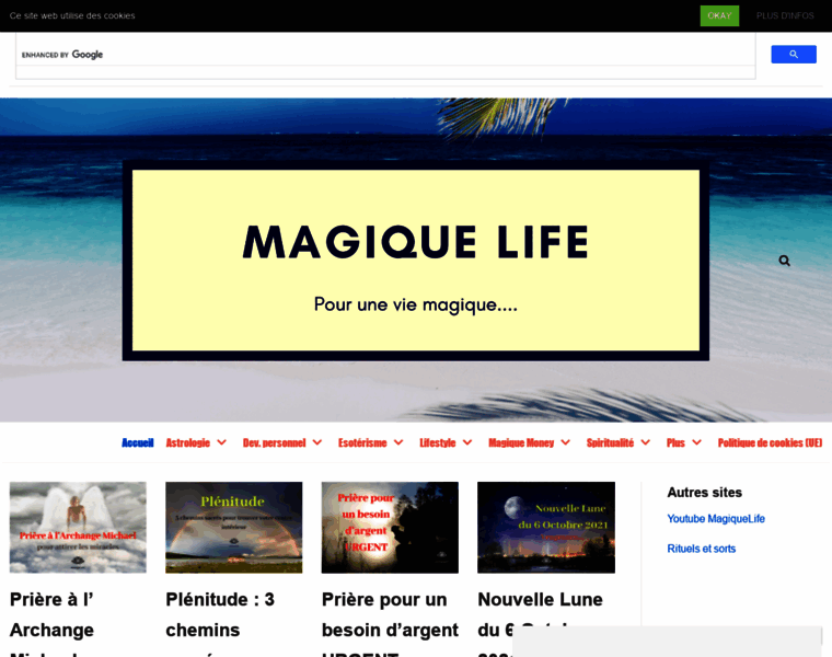 Magiquelife.com thumbnail