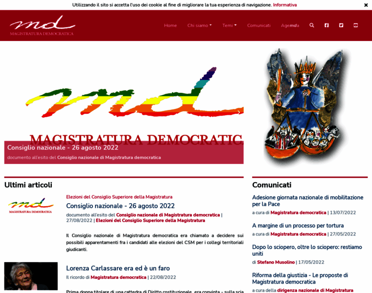 Magistraturademocratica.it thumbnail