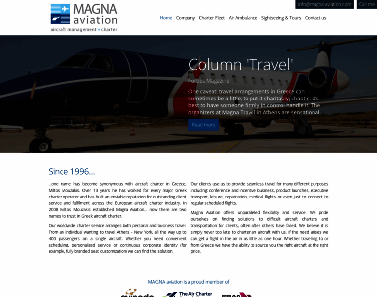 Magna-aviation.com thumbnail