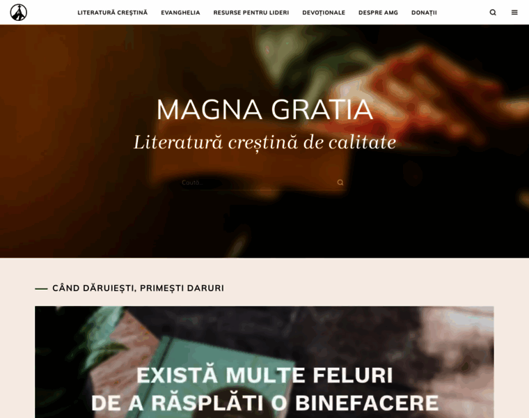 Magnagratia.org thumbnail