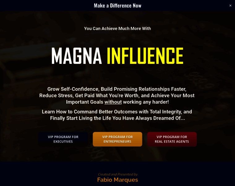 Magnainfluence.com thumbnail