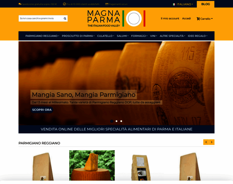 Magnaparma.com thumbnail