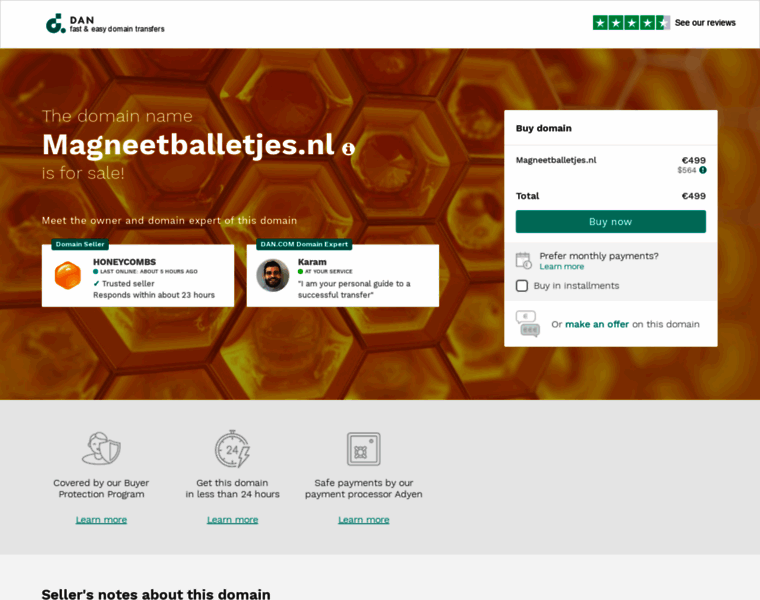 Magneetballetjes.nl thumbnail