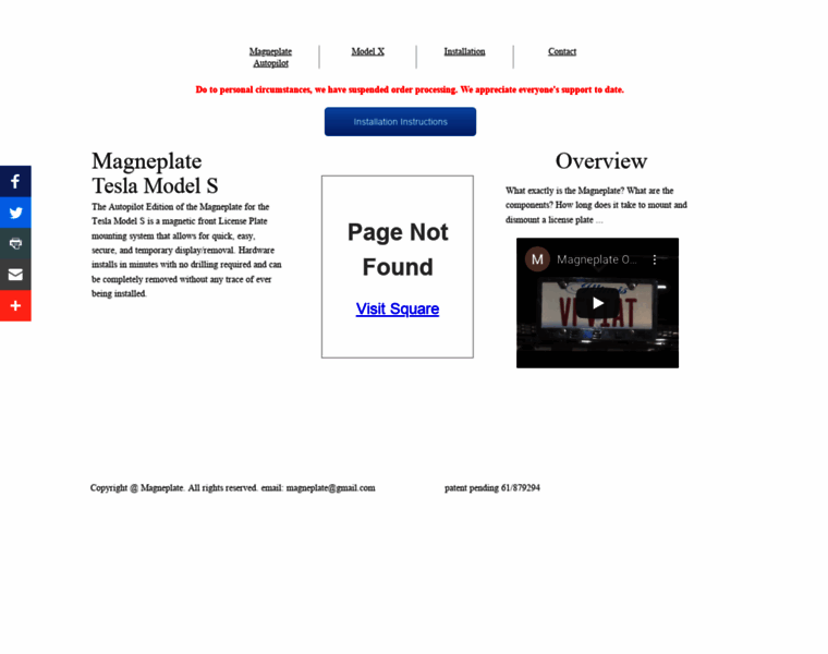 Magneplate.com thumbnail