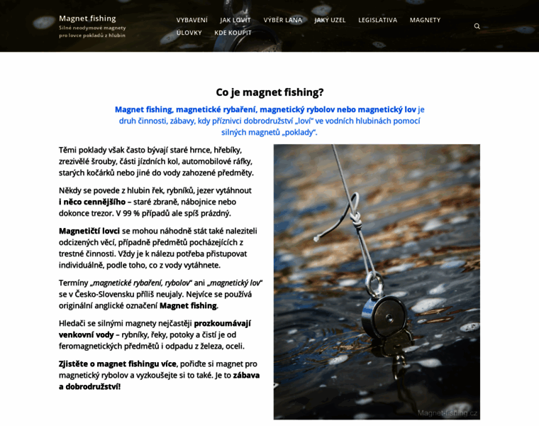 Magnet-fishing.cz thumbnail