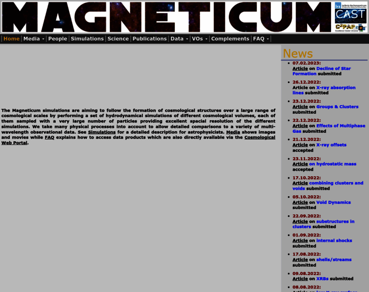 Magneticum.org thumbnail