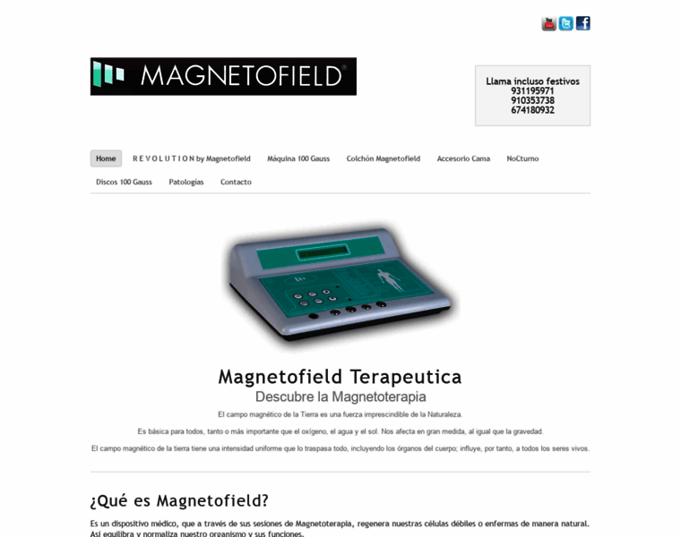 Magnetofield-terapeutica.com thumbnail