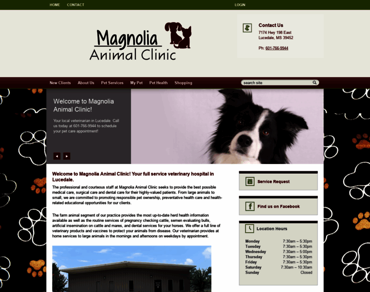 Magnoliaanimalclinic.net thumbnail