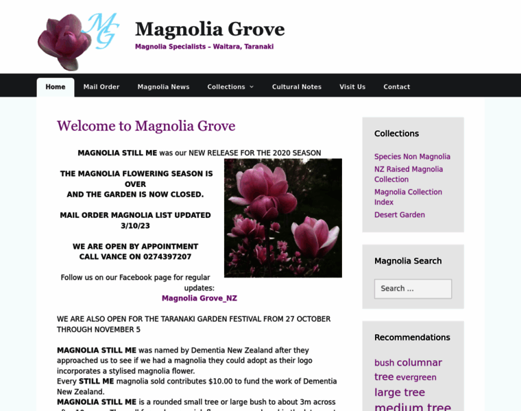 Magnoliagrove.co.nz thumbnail
