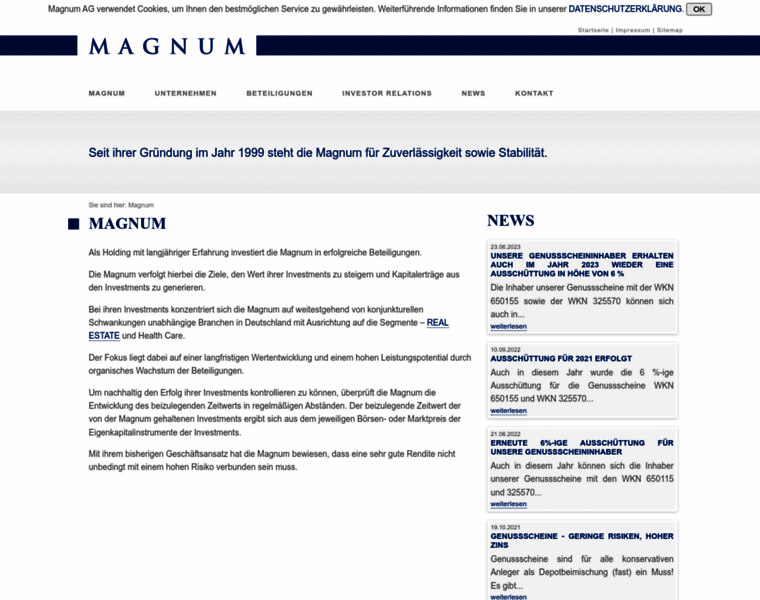 Magnum-ag.de thumbnail