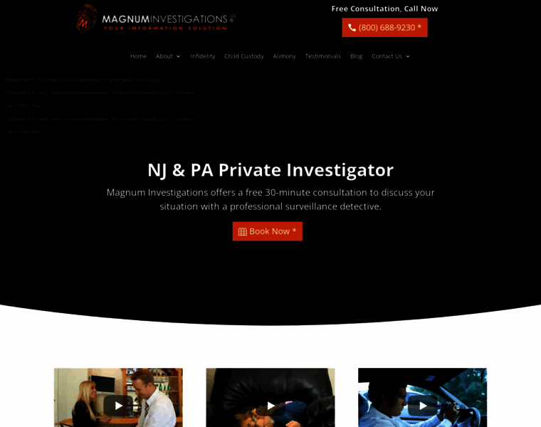 Magnuminvestigations.net thumbnail