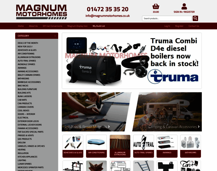 Magnummotorhomes.co.uk thumbnail