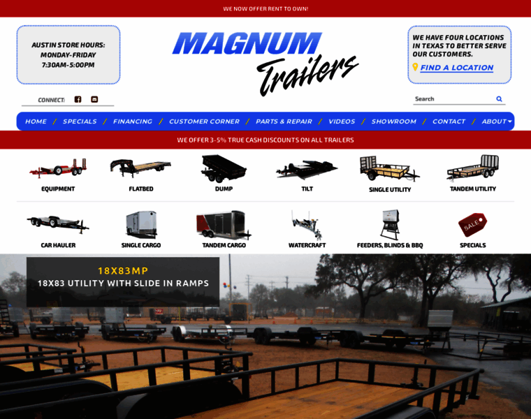 Magnumtrailers.com thumbnail