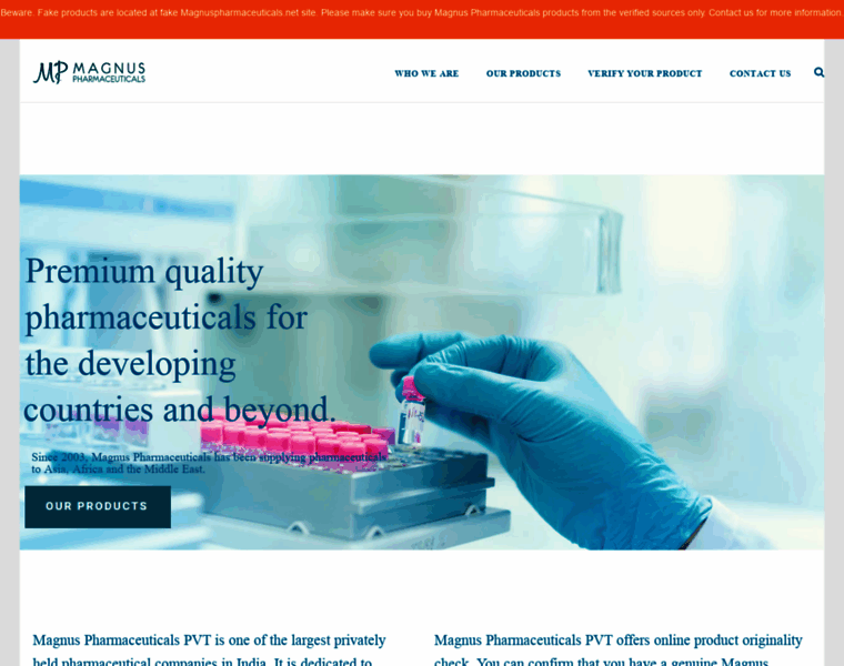 Magnus-pharmaceuticals.net thumbnail