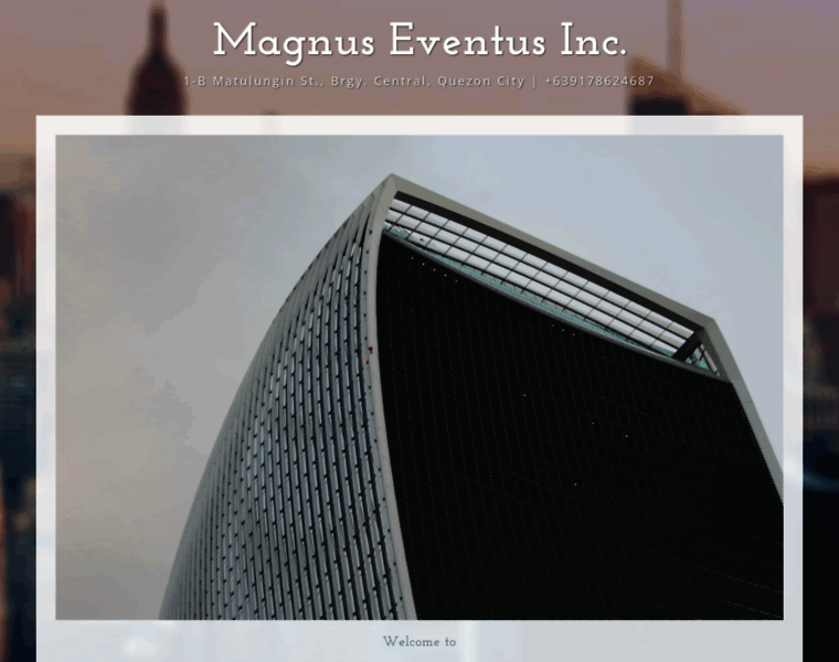 Magnuseventus.com thumbnail