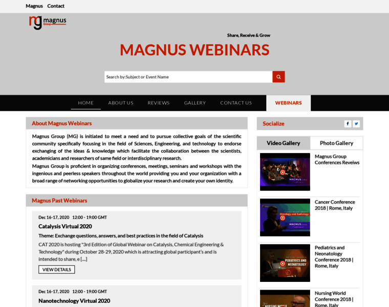 Magnuswebinars.com thumbnail