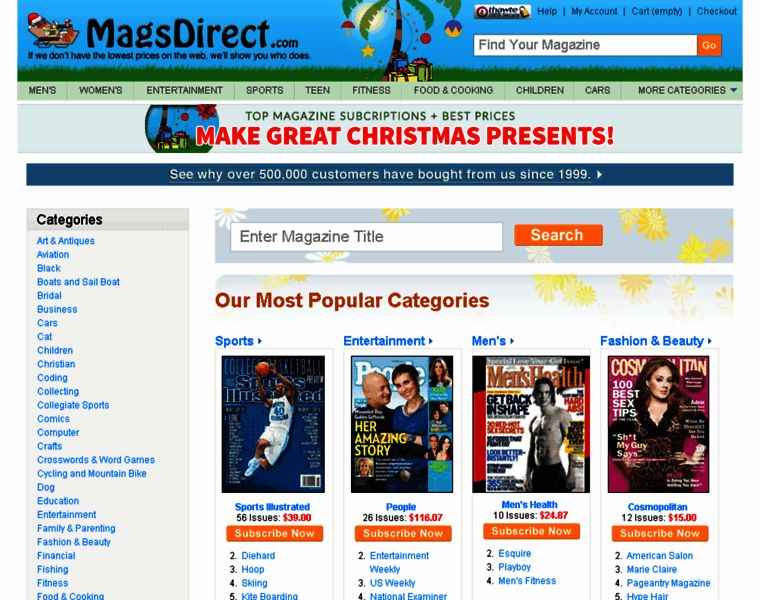 Magsdirect.com thumbnail