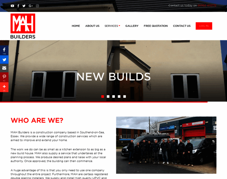 Mah-builders.co.uk thumbnail