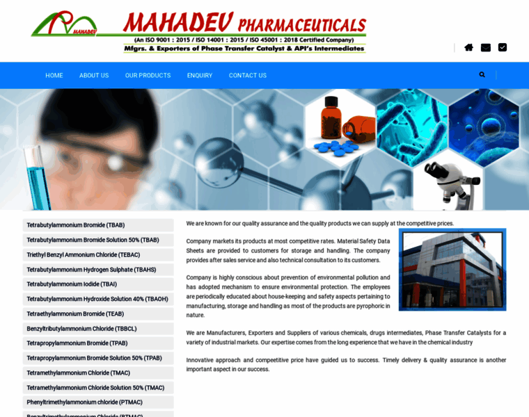 Mahadevpharmaceuticals.com thumbnail