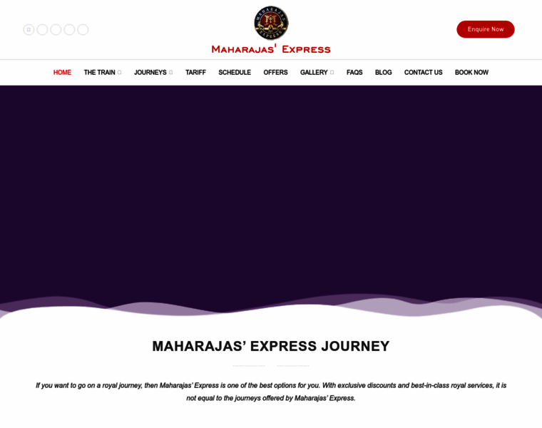 Maharajas-express-india.com thumbnail