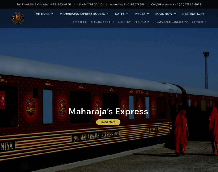Maharajas-express.com thumbnail