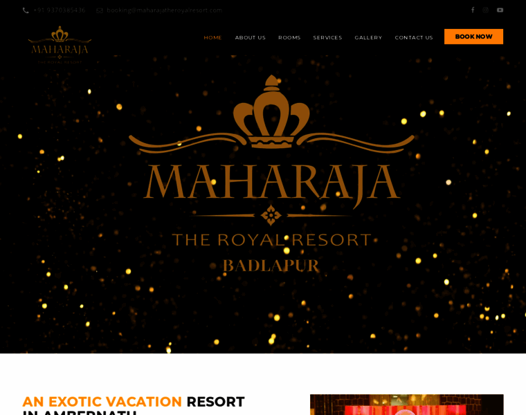 Maharajatheroyalresort.com thumbnail