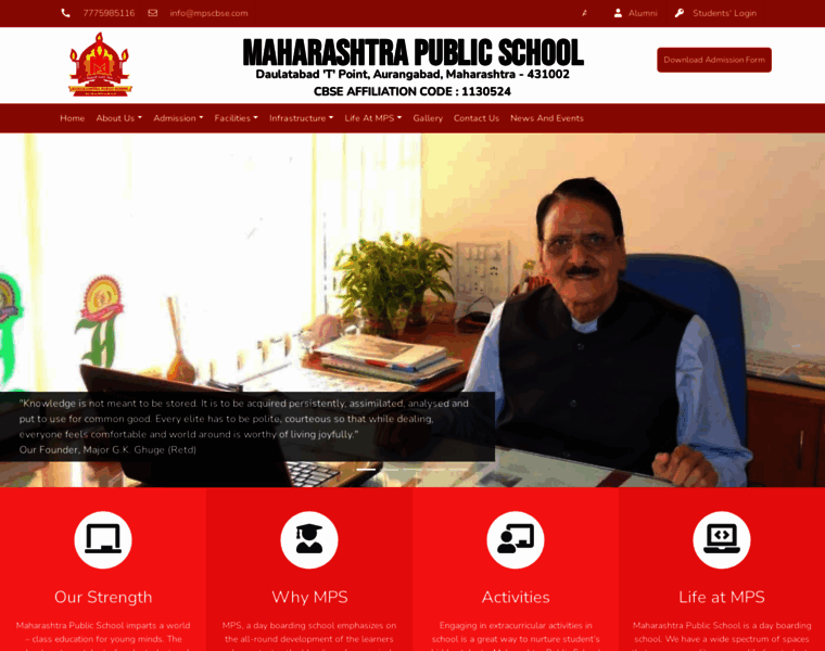 Maharashtrapublicschoolcbse.com thumbnail