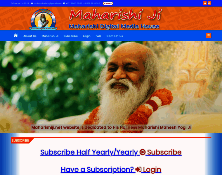 Maharishiji.net thumbnail Maharishiji.net thumbnail