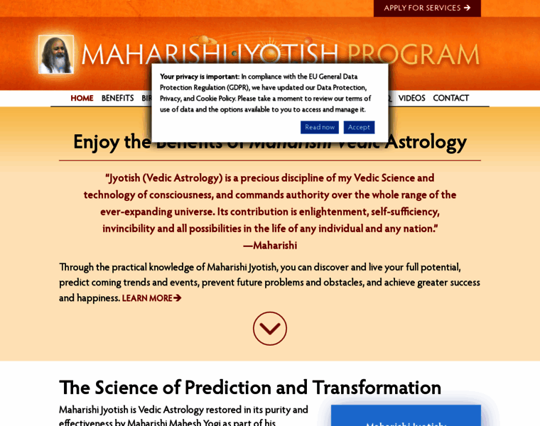 Maharishijyotishprogram.eu thumbnail