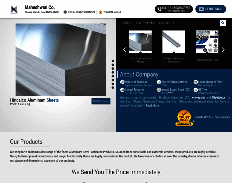 Maheshwarico.com thumbnail